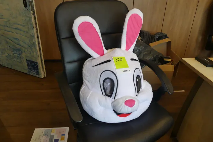 Maskottchenkopf Hase